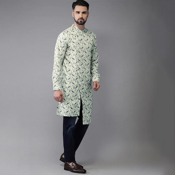 https://designerszone.in/products/men-sea-green-blue-printed-fusion-straight-kurta