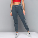 Women Black Solid Joggers