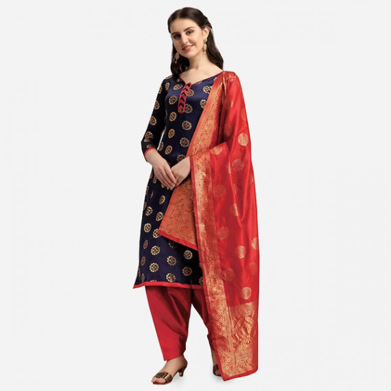 https://designerszone.in/products/navy-blue-red-woven-design-banarasi-unstitched-dress-material