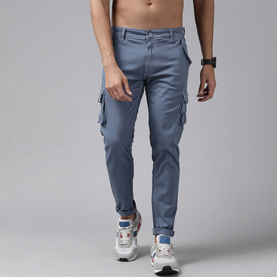 https://designerszone.in/products/men-blue-solid-cargo-trousers