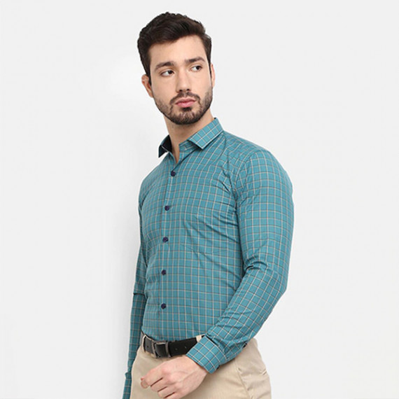 https://designerszone.in/products/men-green-checked-formal-shirt