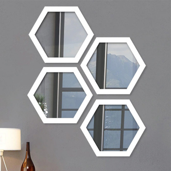 https://designerszone.in/products/set-of-4-white-solid-decorative-hexagon-shaped-wall-mirrors-1