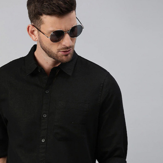 https://designerszone.in/vi/products/men-black-slim-fit-cotton-casual-shirt