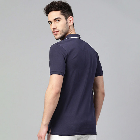 https://designerszone.in/products/men-navy-blue-solid-polo-collar-t-shirt