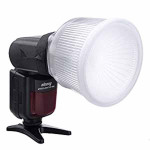 MILTON Lambancy White Flash Diffuser Reflector for Camera Diffuser (Multicolor)