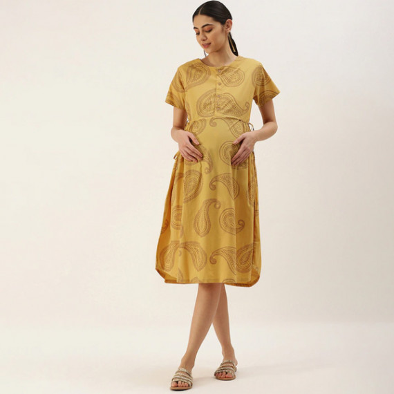 https://designerszone.in/products/pure-cotton-ethnic-motifs-printed-maternity-a-line-dress