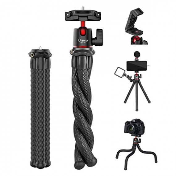 https://designerszone.in/products/ulanzi-camera-tripod-mini-flexible-tripod-stand-with-hidden-phone-holder-w-cold-shoe-mount-14-screw-for-magic-arm-universal-for-iphone-11-pro-ma