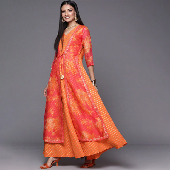 https://designerszone.in/products/orange-striped-ethnic-maxi-dress